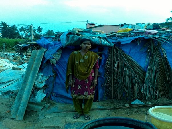 I am fundraising to help a single mom and her kids build their Home