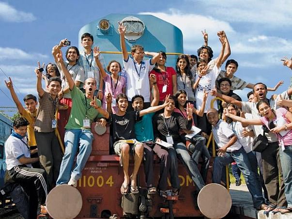 I am fundraising to help me board the train - Jagriti Yatra
