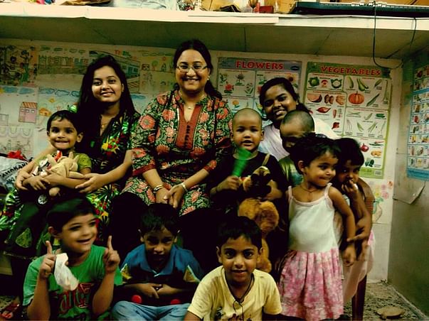 Fundraising to provide chikki to underprivileged children in Dhobighat, Mumbai.
