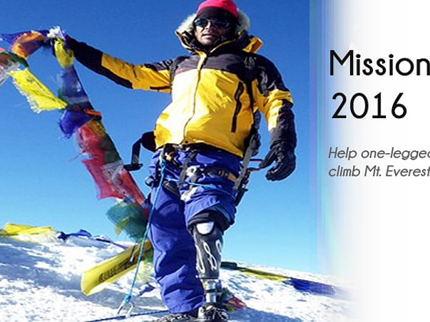 I wish to climb Mt. Everest in 2016. Please help me achieve my dream and bring India on a global map by letting me complete this unique journey!