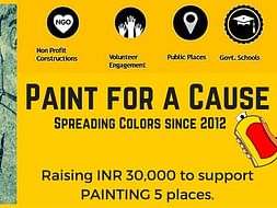 I am fundraising to support - Paint for a Cause