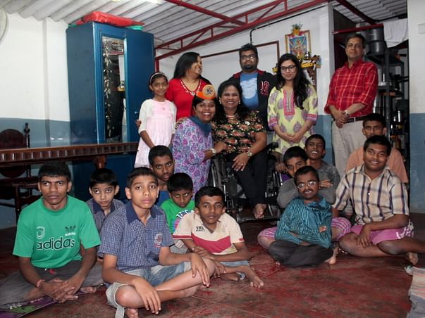 Fundraising to help physically disabled children in Bangalore.