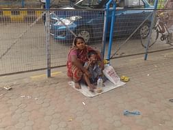 Forced to beg on the streets, This woman seeks help to get a job