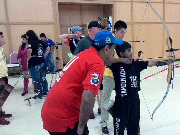 Help my son Sri Charan to compete in Olympics
