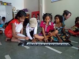 Atma for Dharavi Art Room's MusicWallahs