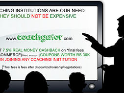 Help us to reduce the fees of coaching institutes