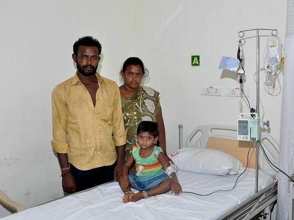 Parents of 3-year-old with a blood disease seeks help for treatment