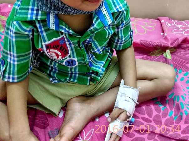 Help 3 year old Naveed fight cancer