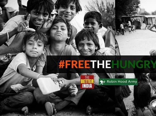 This Independence Day, Let's #FreeTheHungry. Powered by TheBetterIndia