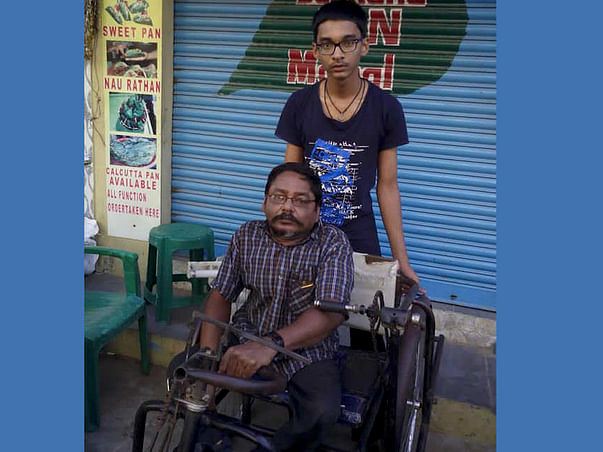 Help Venkata Sai Get Higher Education & A Disable Dad Finance crisis