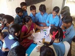 Help children to develop Skills through Painting,Story writing, Slogan