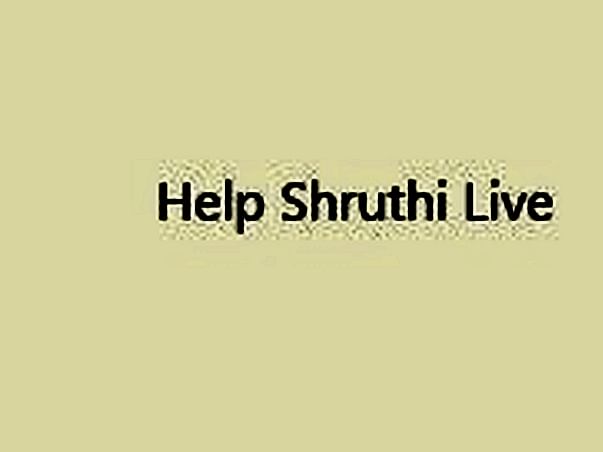 Help Shruthi Fight For Her Life