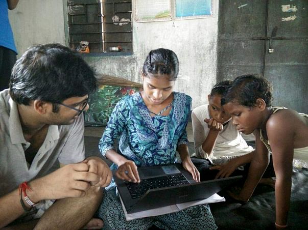 Educate children of Bedhi-Gram village