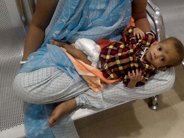 Help 8 month old baby Sahinur undergo an Open Heart surgery