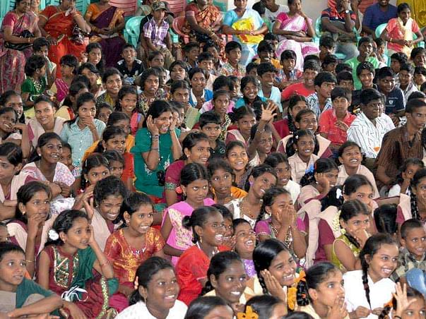 Diwali celebrations for 1500 kids across Govt Homes & Orphanages