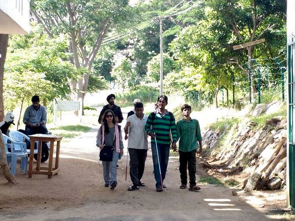 Help me take Visually Impaired and Hearing Impaired for Trekking
