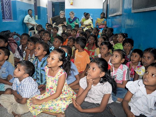 Free After school tuition centres for slum children in North Chennai
