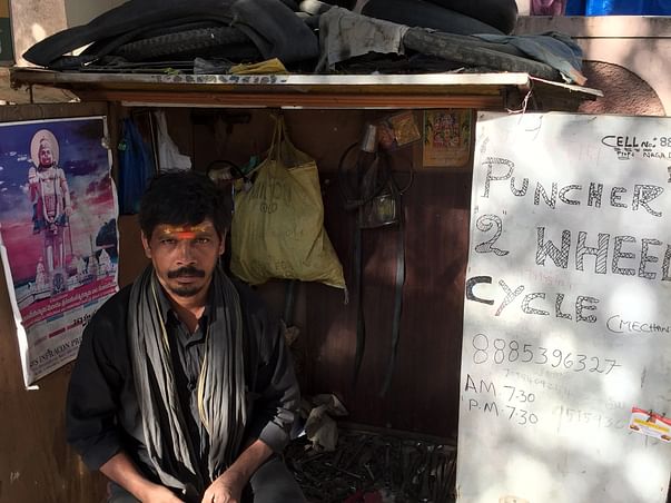 Help Nagababu reclaim his equipment to run his cycle shop better.