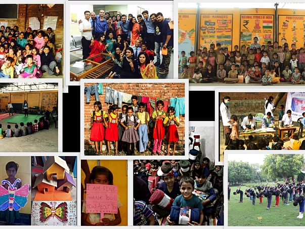 Educate 350 slum children!
