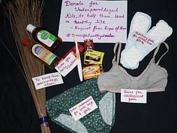 Gift Hygiene Kits To Kids Of Ashramshala
