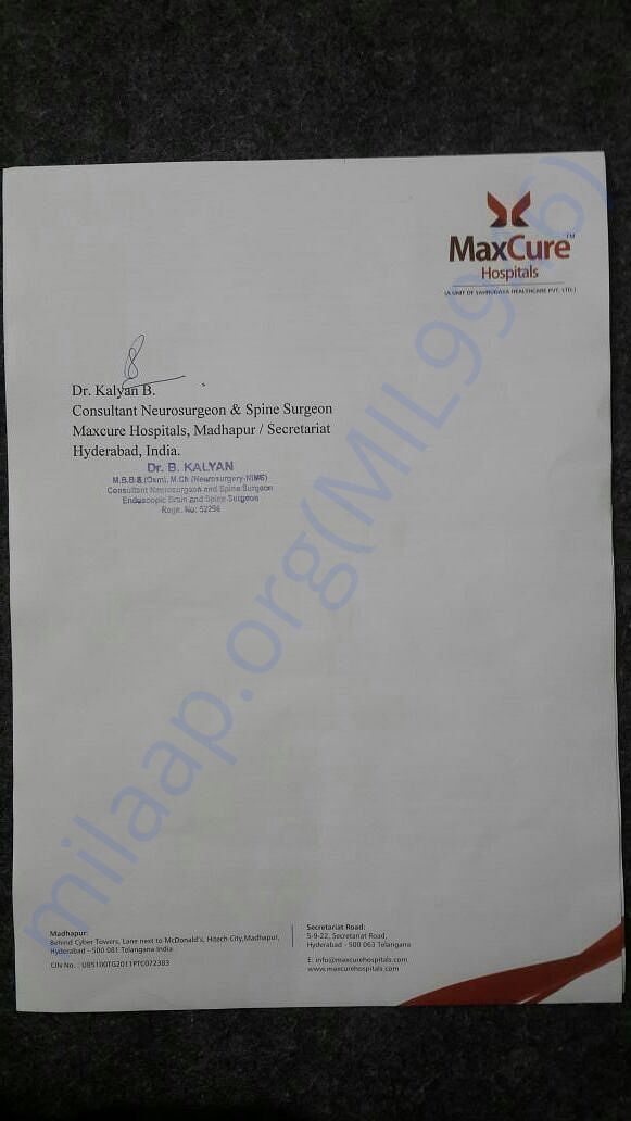 Doctor's Letter