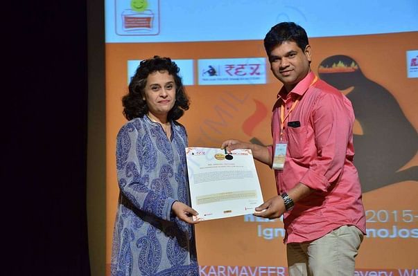 Karmaveer Global Fellowship award from REX Karmaveer Foundation
