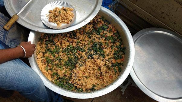 food - vegetable rice