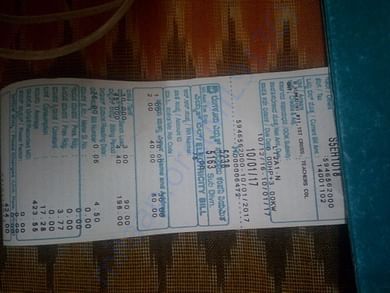 Electricity bill paid using funds contributed
