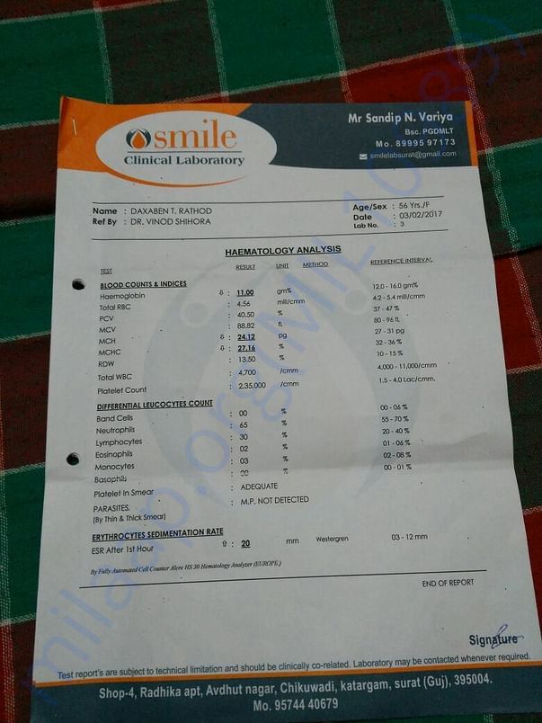 Haematology Analysis