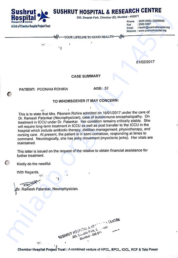 Case summary