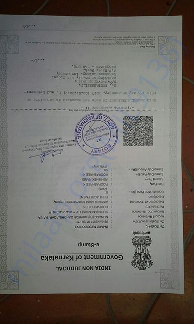New house agreement