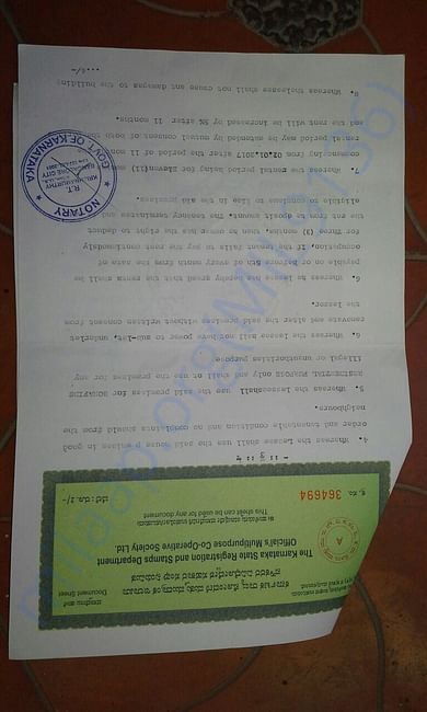 New house agreement