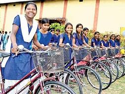 Sponsor underprivileged girls for BIKEATHON