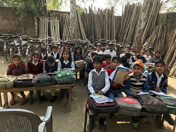 Renovate village schools & sponsor girl child education.!👍🏻☺🙏🏻