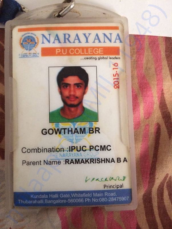 College Identity Card