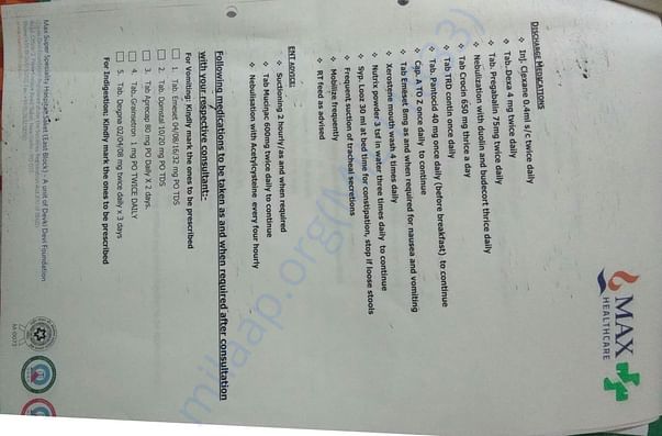 Discharge summary