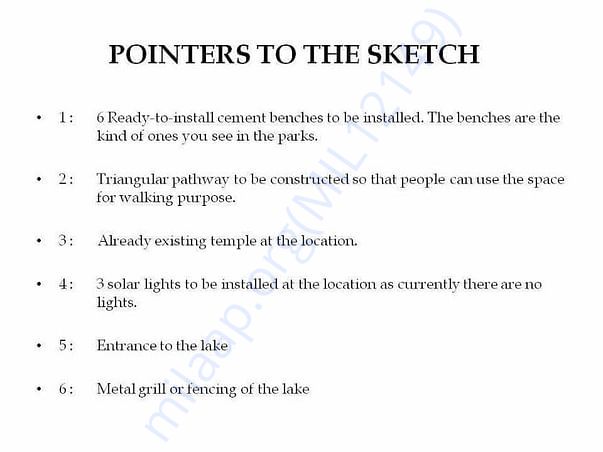 Pointer to the sketch