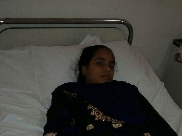 This girl can't even afford a meal and is now suffering from cancer.