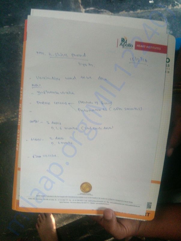 vaccination schedule before pre transplantation