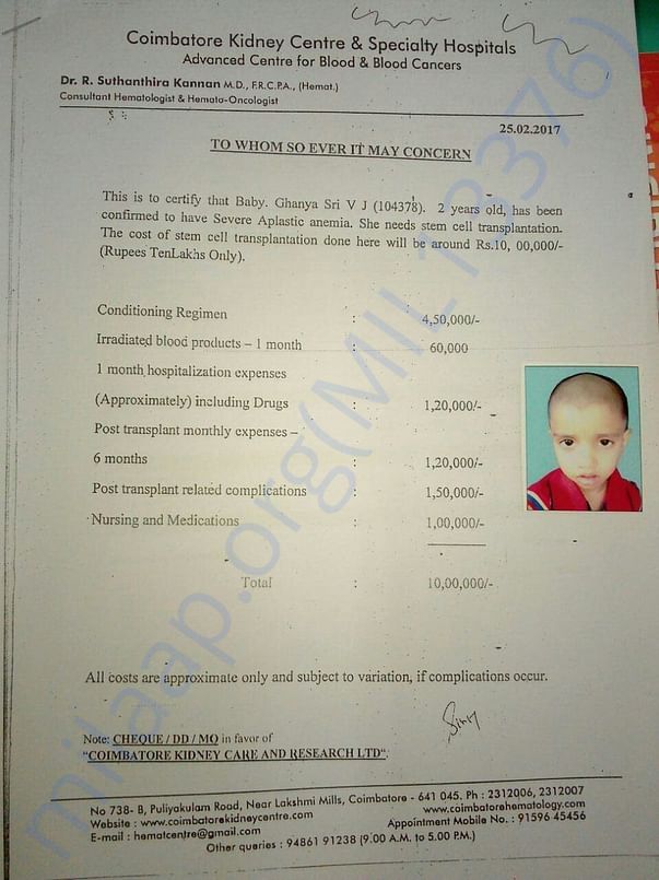 Estimation Letter