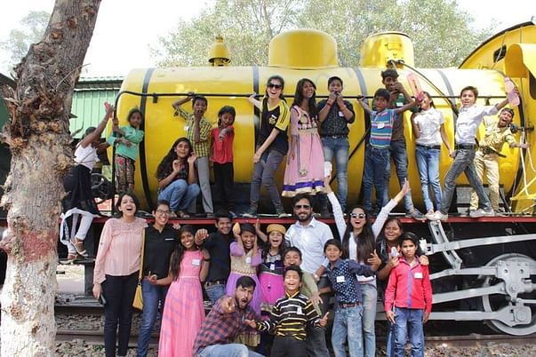 Rail Museum visit with the kids