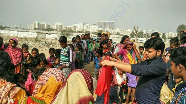 Cloth donation drive, Gurugram