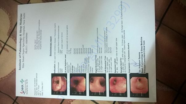 BRONCHOSCOPY REPORT