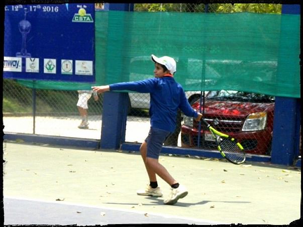 Help Mustafa become an individual tennis grand slam winner and gold.