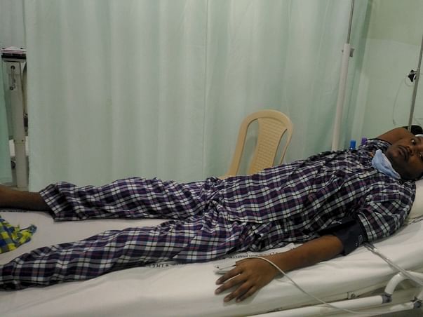 28-year-old Rajib has no means to fund a cure for Leukemia