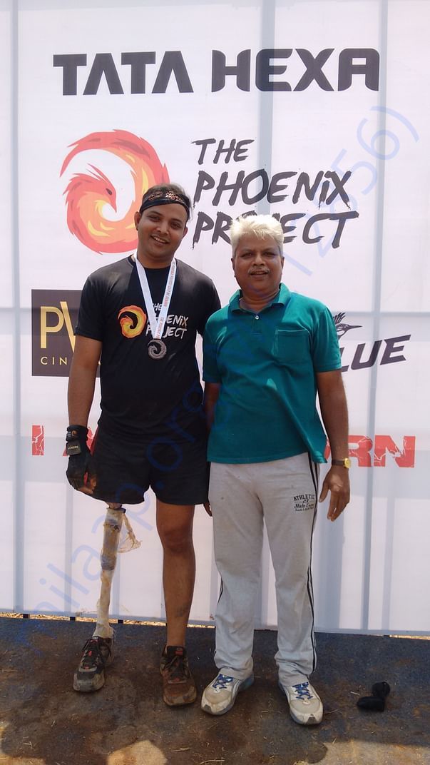 5km run with 20+ obstacles finisher