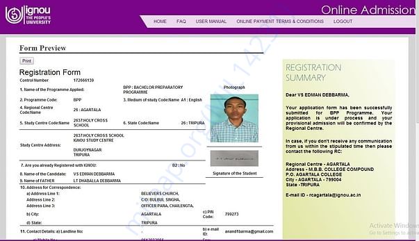 Registration 1