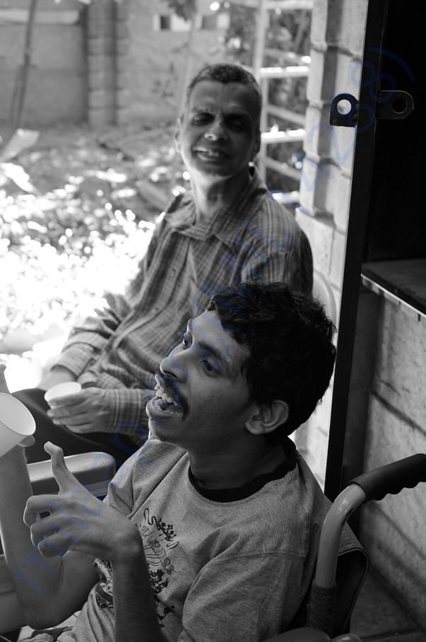 Enjoying simple pleasure of life