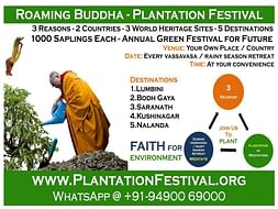 Roaming Buddha Plantation Festival Celebrations