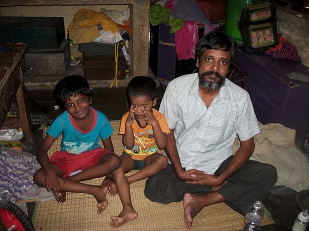 Help To Educate The Daughter Of Physically Handicapped Babu